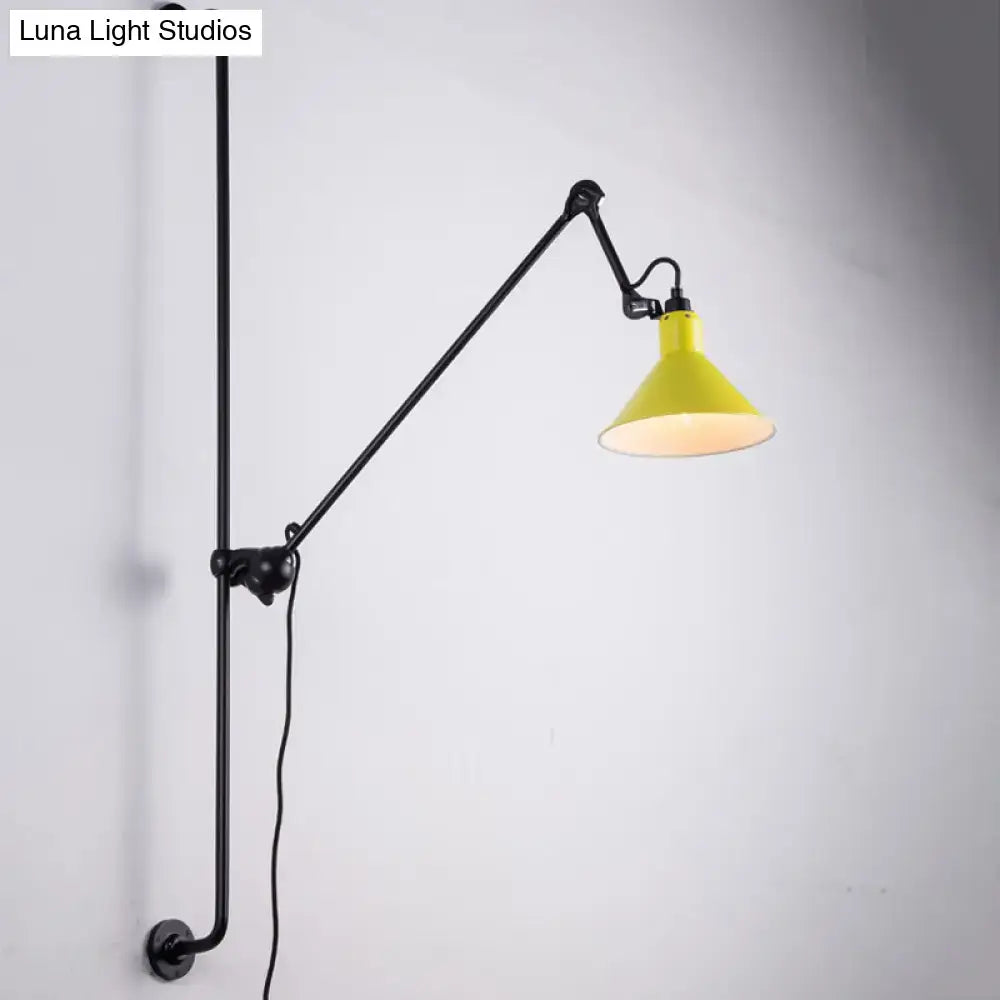 Black Articulated Wall Lamp