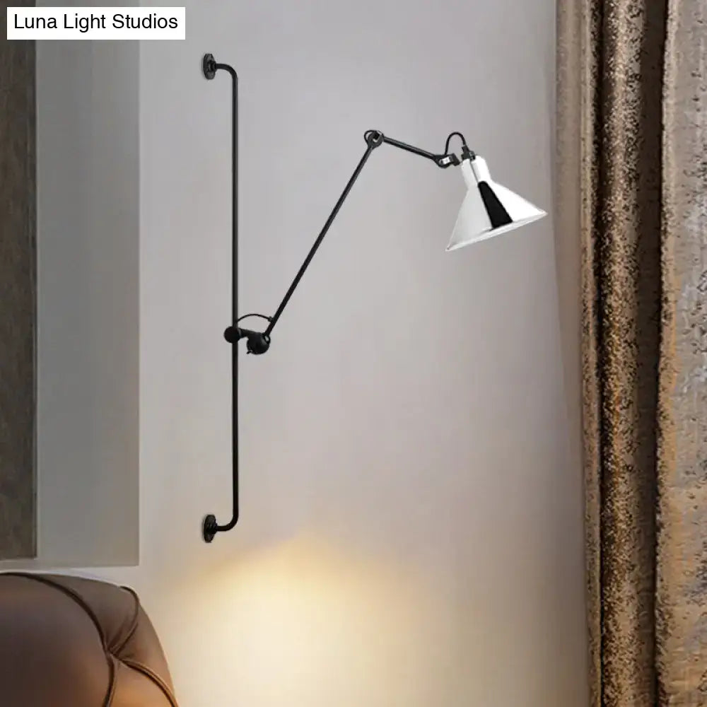 Black Articulated Wall Lamp
