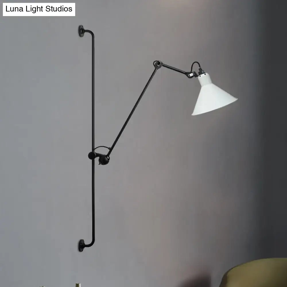 Black Articulated Wall Lamp
