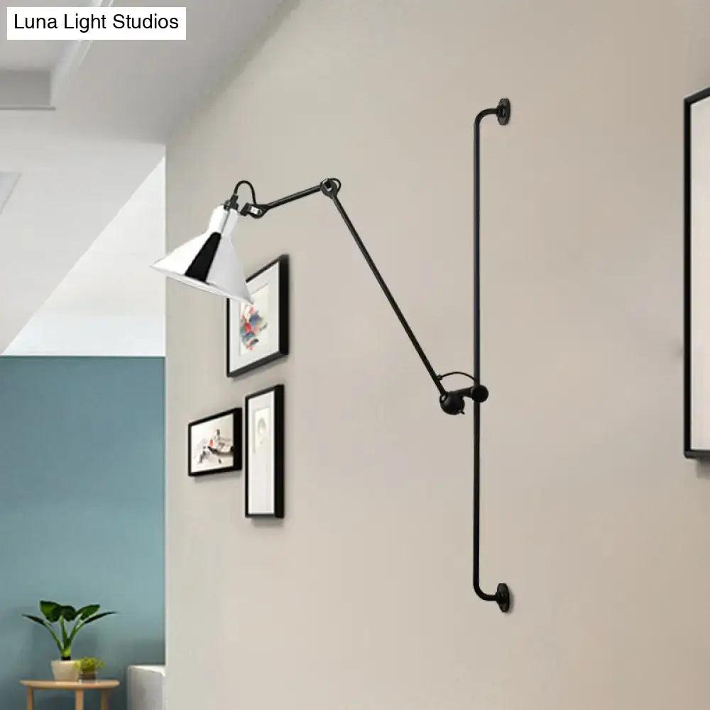 Black Articulated Wall Lamp