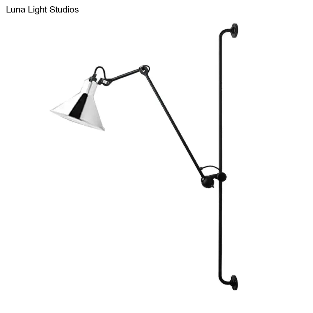 Black Articulated Wall Lamp