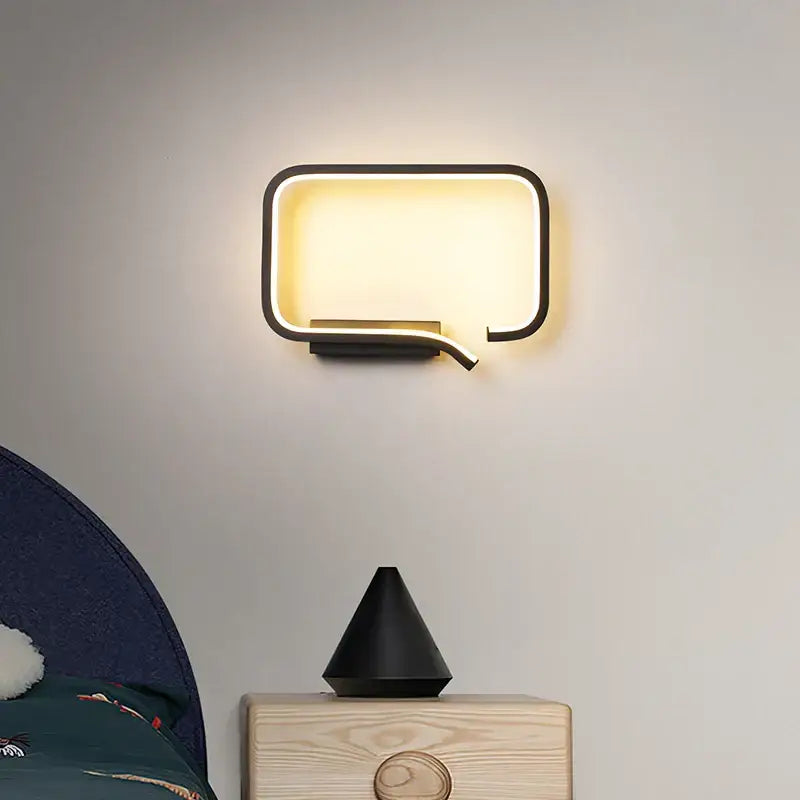 Black Clouds Wall Lamp