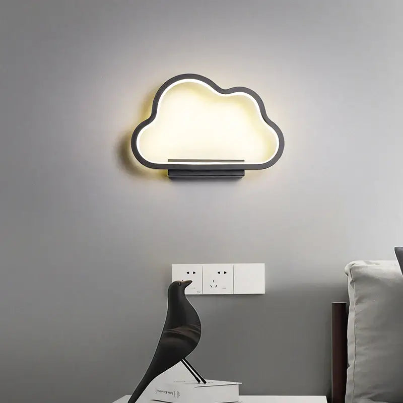 Black Clouds Wall Lamp