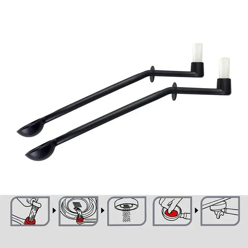 Black Coffee Machine Brush