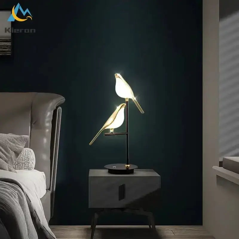 Black Crow LED Floor Lamp