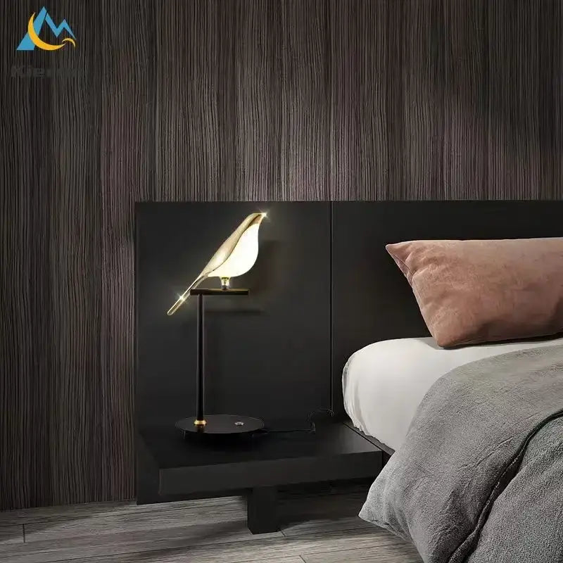 Black Crow LED Floor Lamp