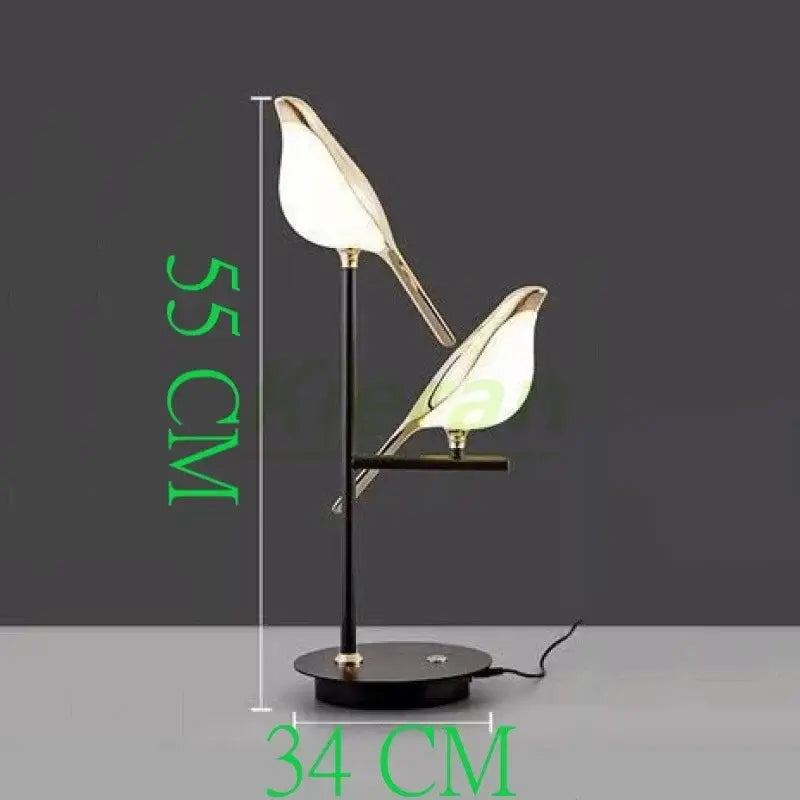 Black Crow LED Floor Lamp
