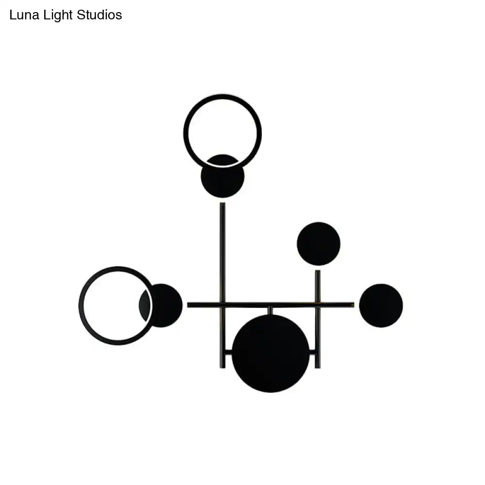 Black Metallic Wall Sconce