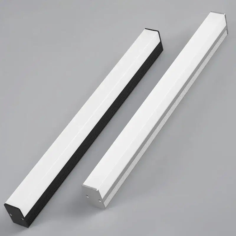 Black Rectangular Wall Lamp Aluminum Acrylic
