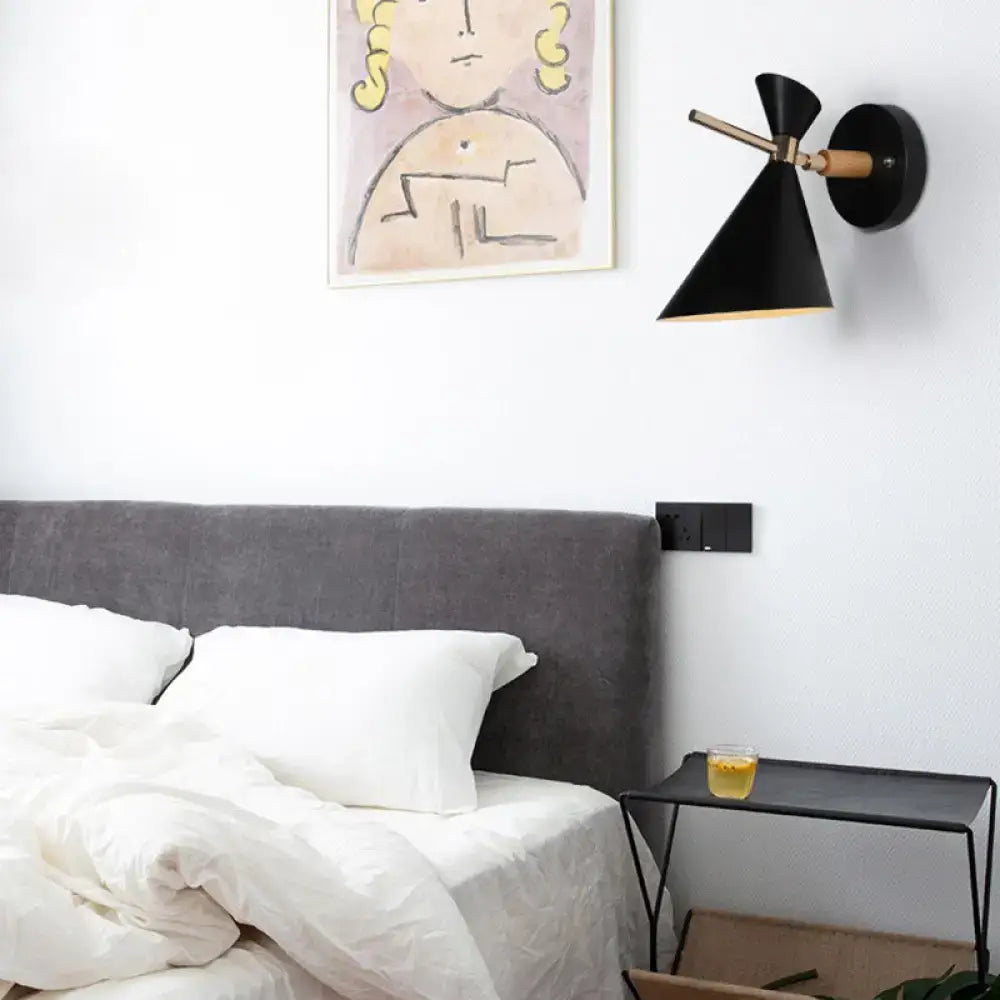 Black Angle Wall Sconce