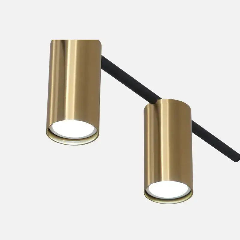 Black Minimalist Pendant Light 12-Head