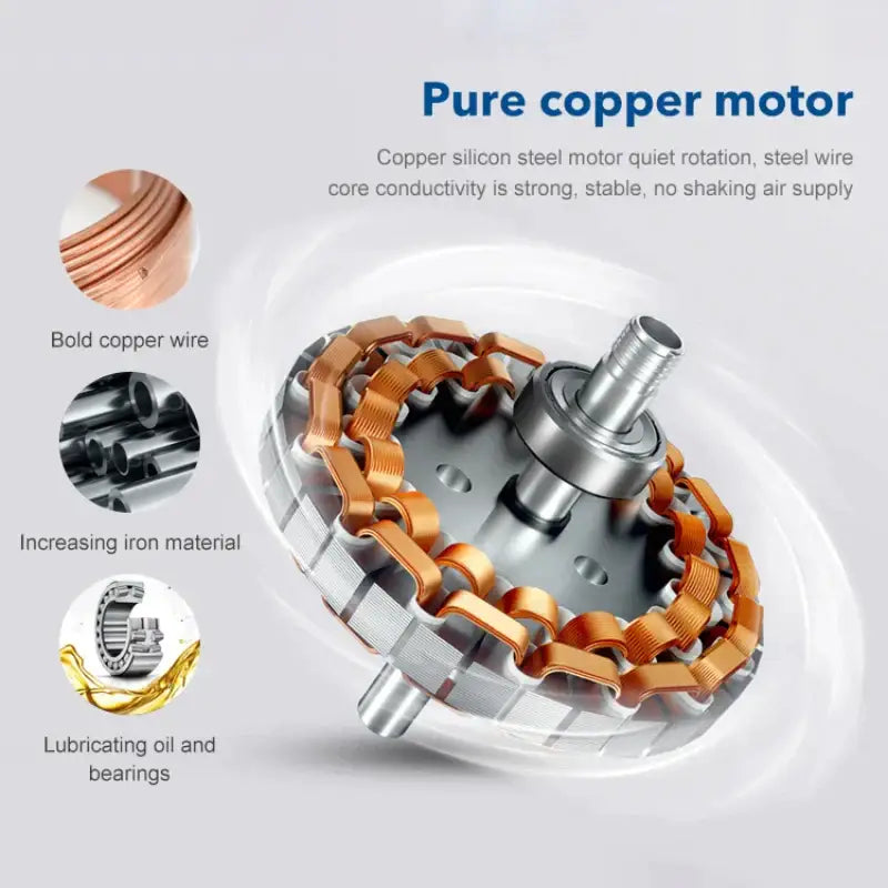 Black DC Motor Fan