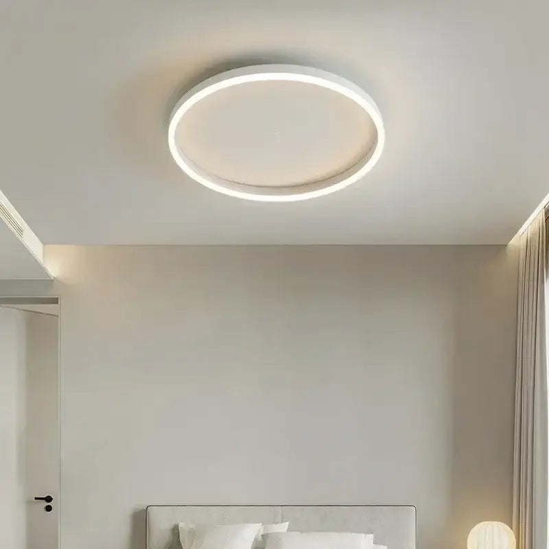 Black Circular LED Light