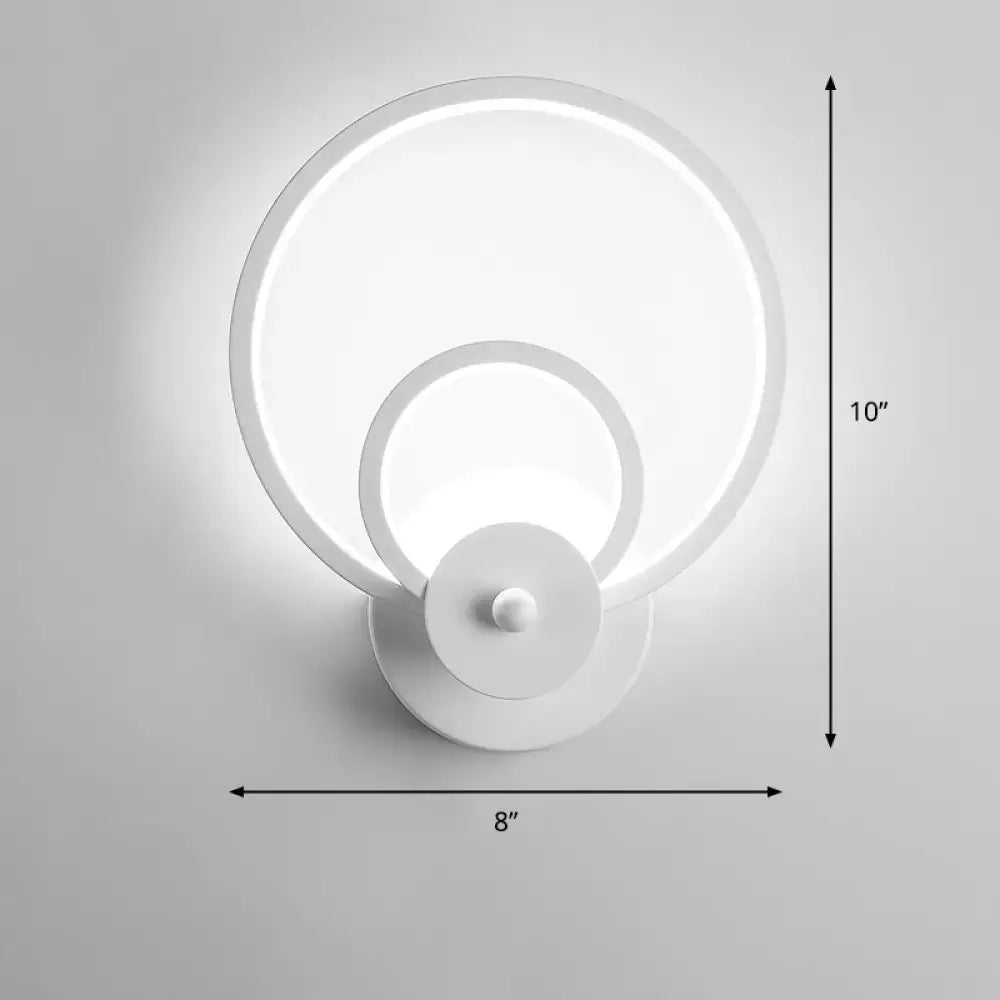 Black LED Wall Sconce
