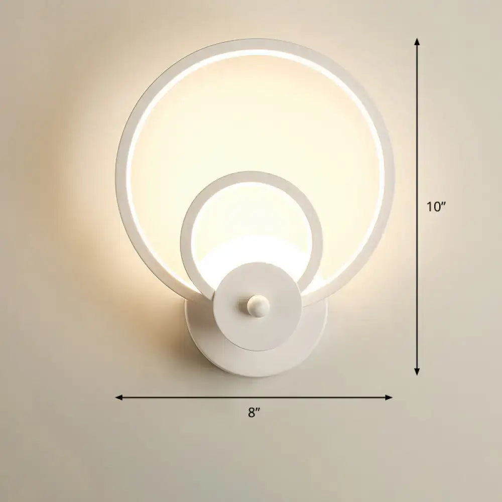 Black LED Wall Sconce
