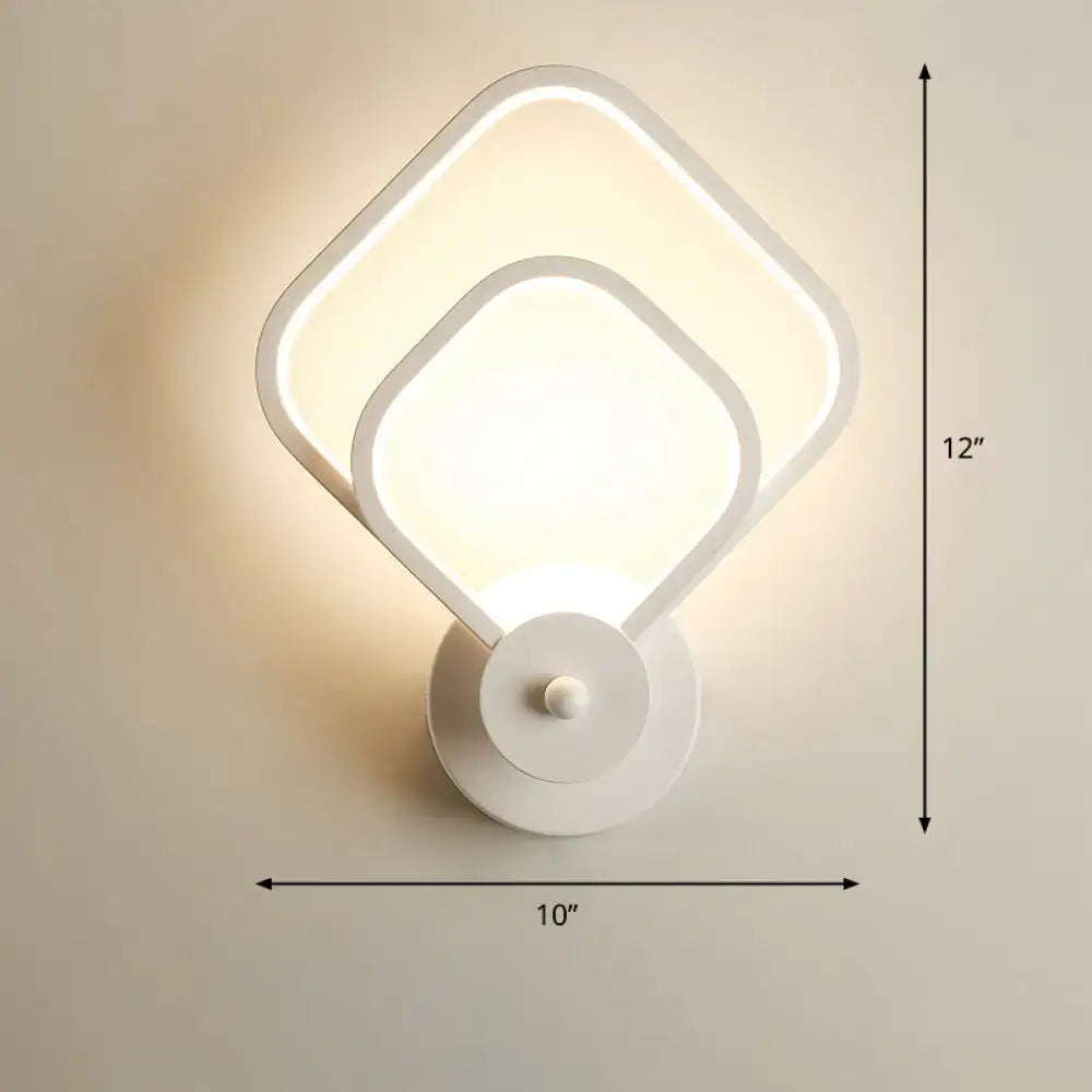 Black LED Wall Sconce