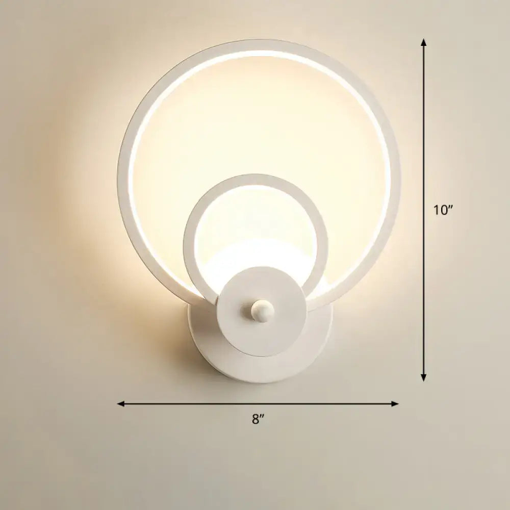 Black LED Wall Sconce