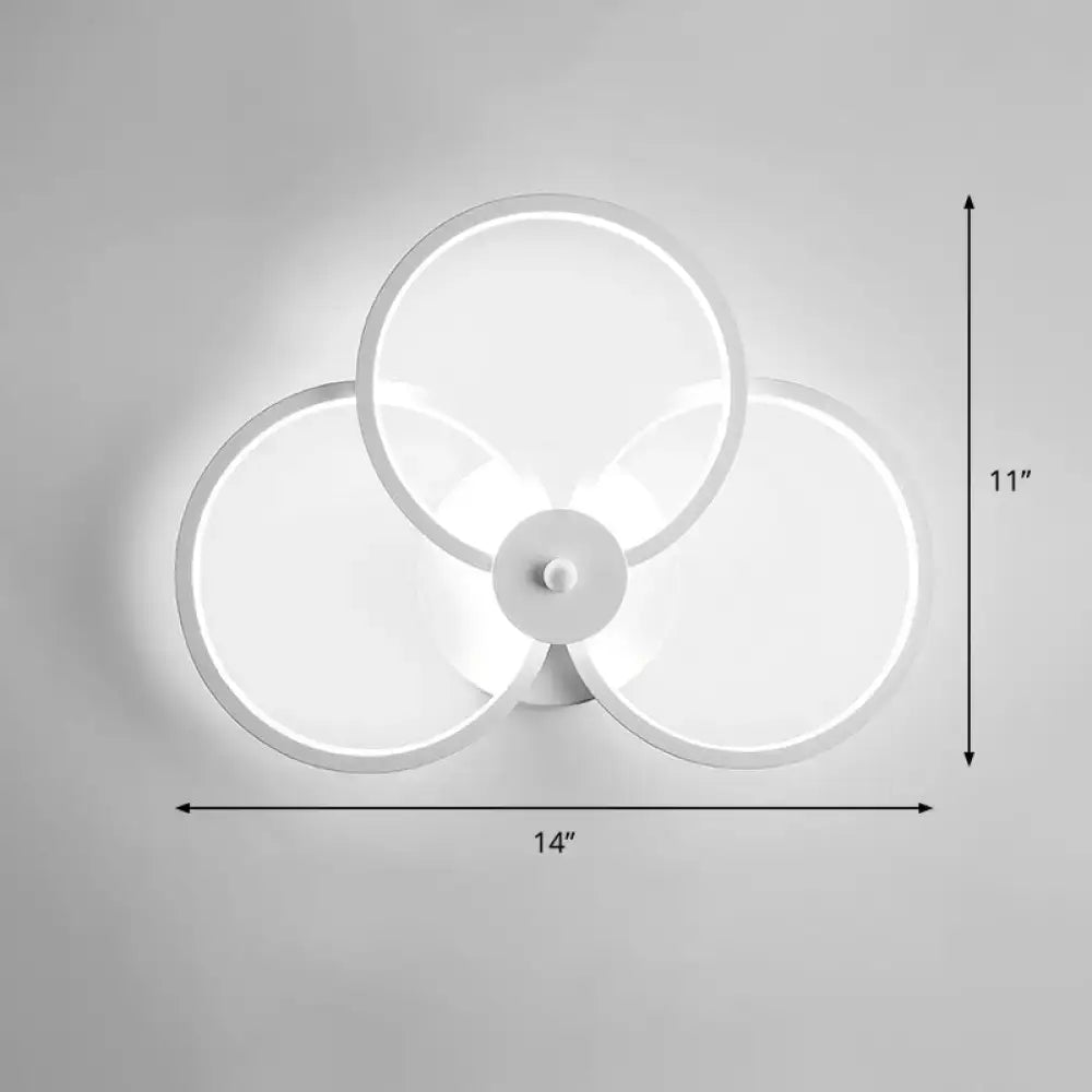 Black LED Wall Sconce