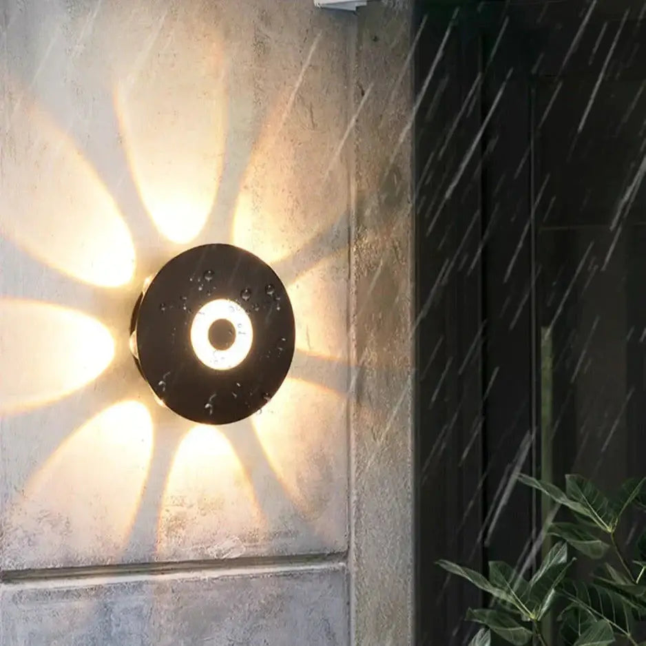 Black Outdoor Wall Sconce