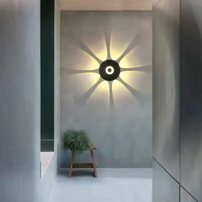 Black Outdoor Wall Sconce