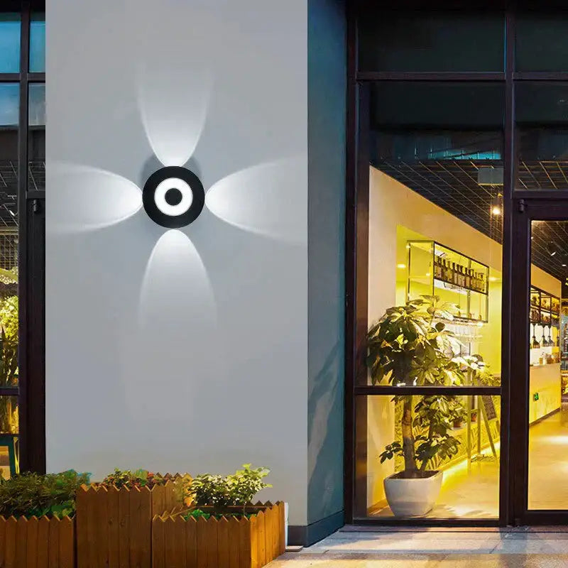 Black Outdoor Wall Sconce