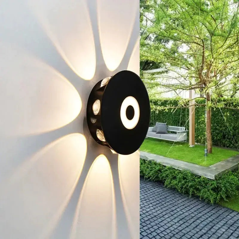 Black Outdoor Wall Sconce