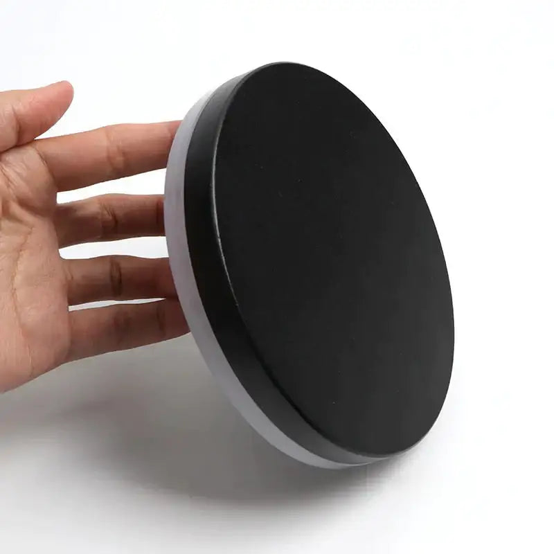 Black Round Outdoor Lamp