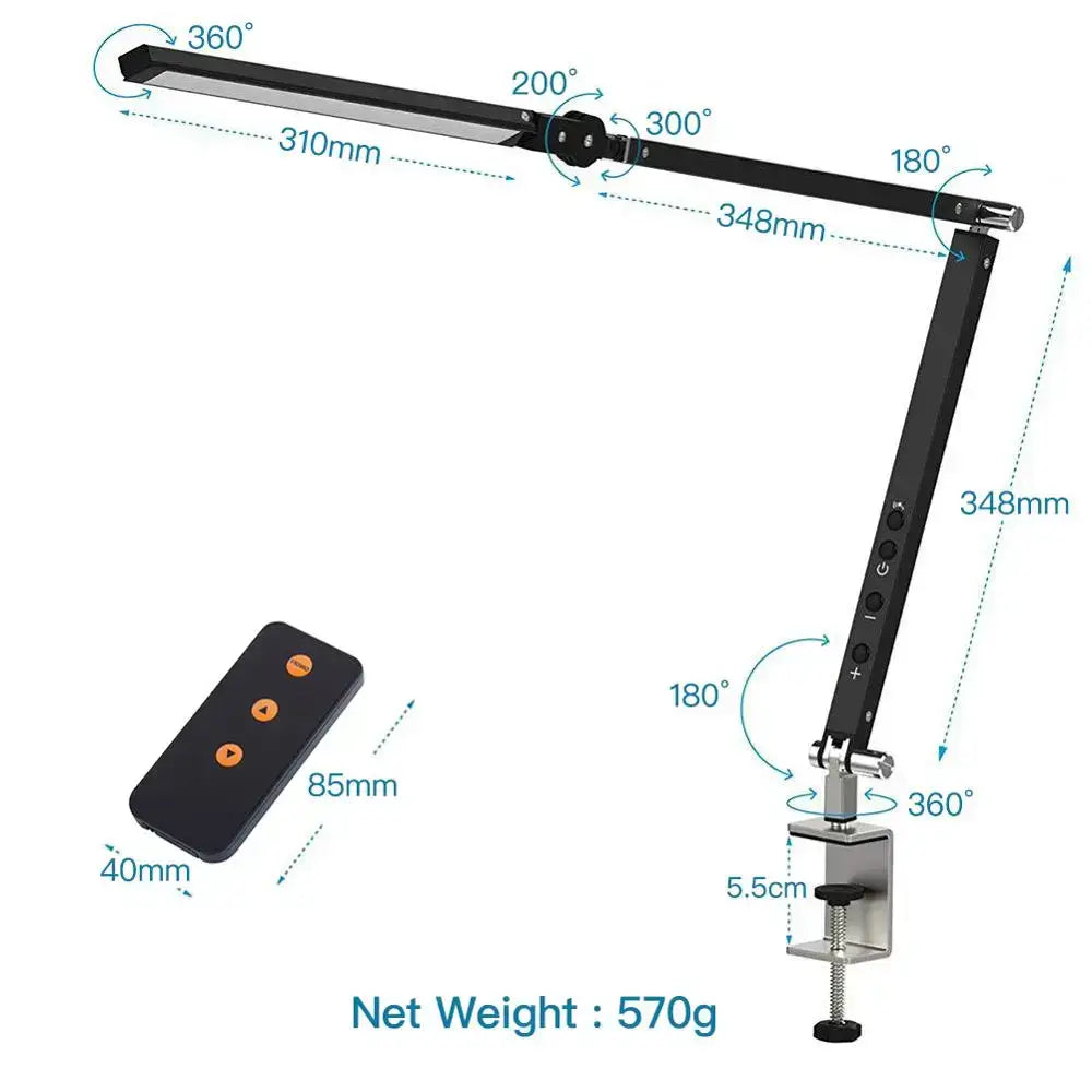 Black LED Desk Lamp