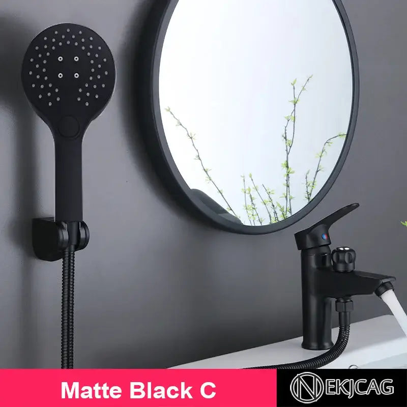 Black Copper Basin Faucet