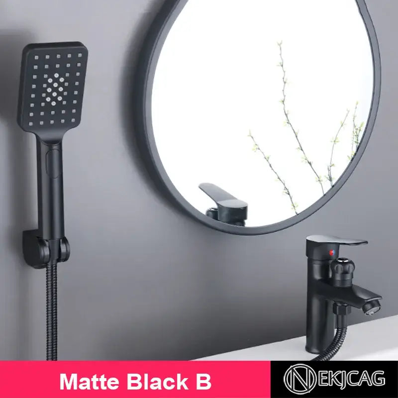 Black Copper Basin Faucet