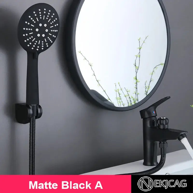 Black Copper Basin Faucet