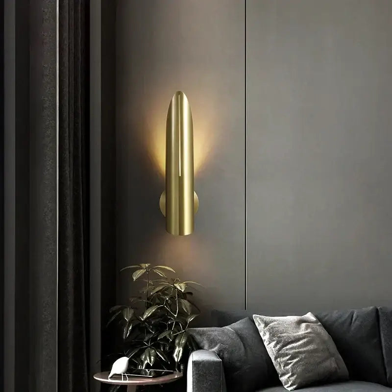 Black Copper Teardrop Sconce
