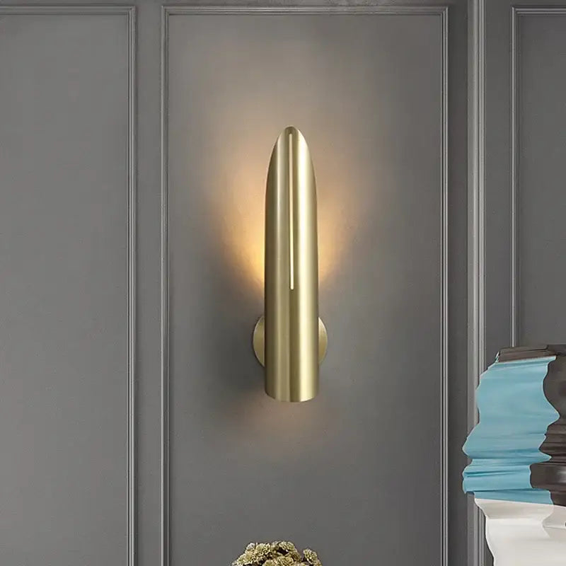 Black Copper Teardrop Sconce