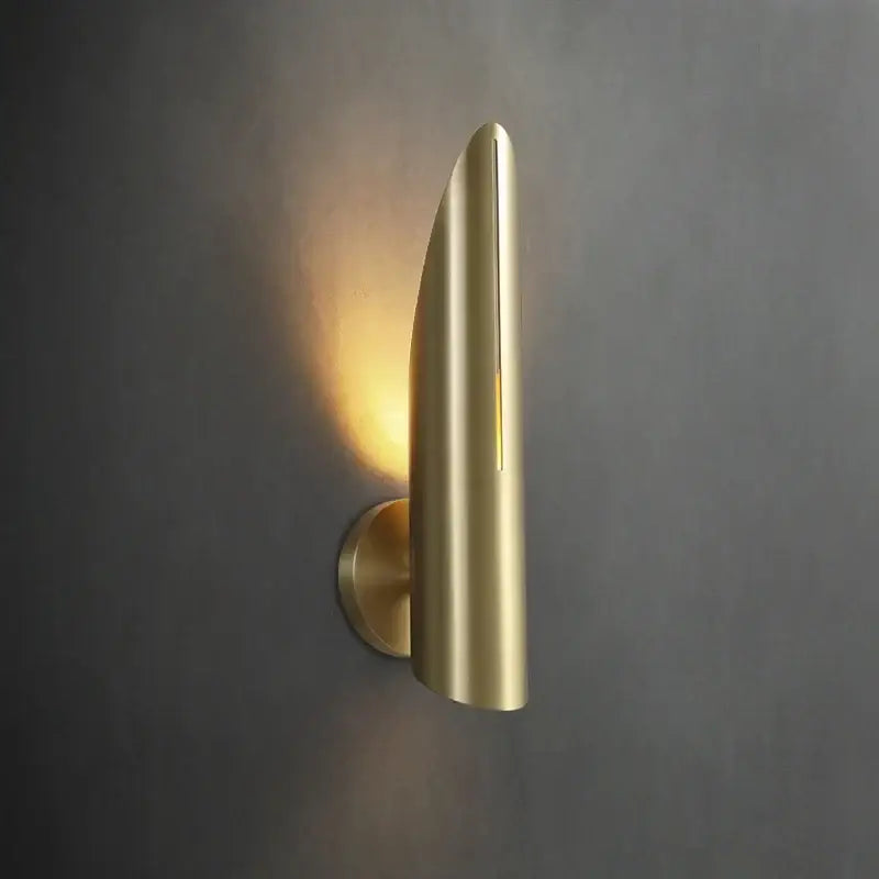 Black Copper Teardrop Sconce