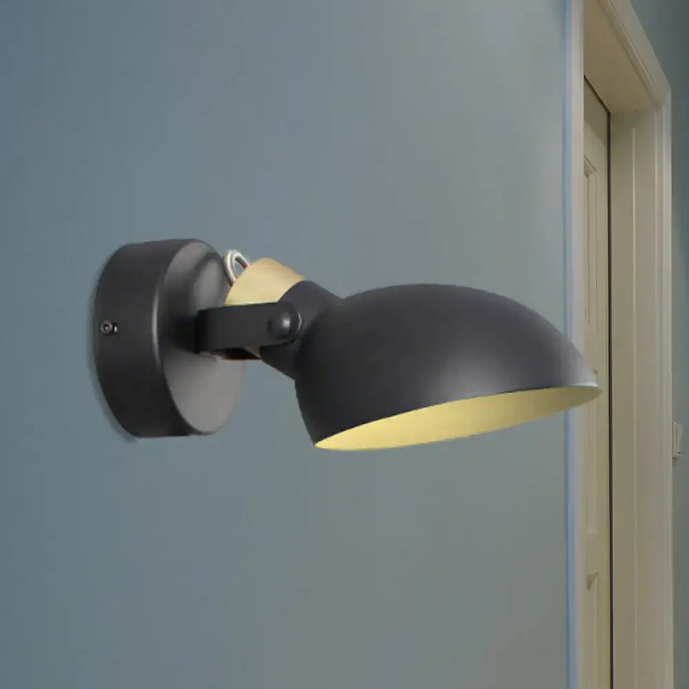 Black Adjustable Wall Sconce