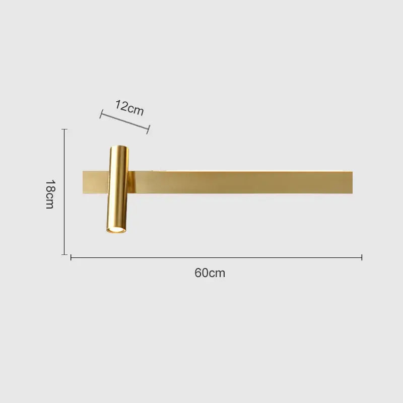 Copper Wall Reading Lamp