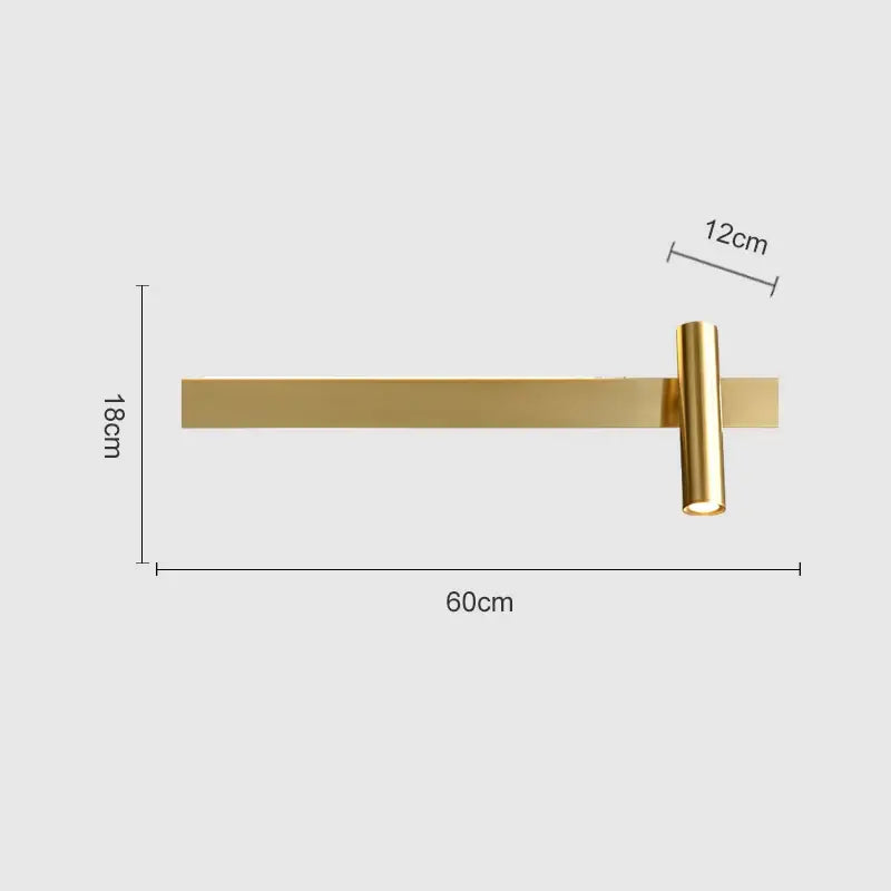 Copper Wall Reading Lamp