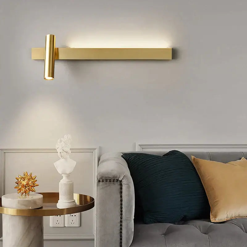 Copper Wall Reading Lamp