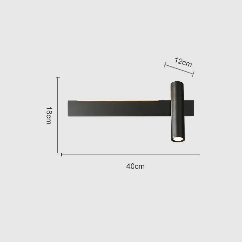 Copper Wall Reading Lamp