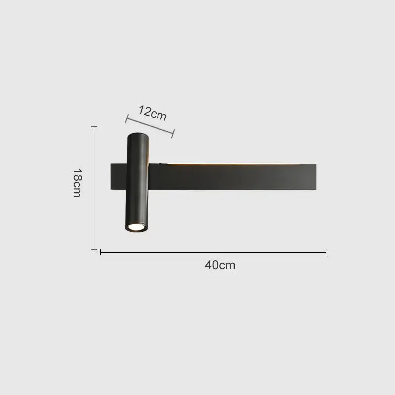 Copper Wall Reading Lamp