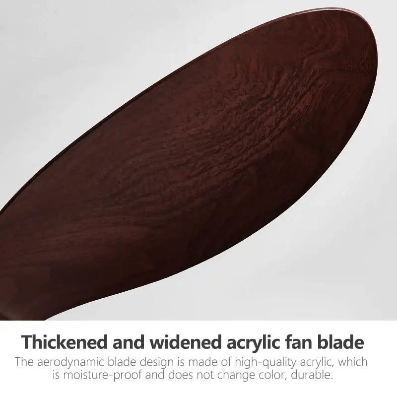 Black Walnut Ceiling Fan Light