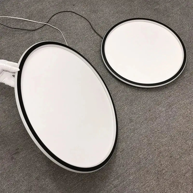 Black Ring Ceiling Light