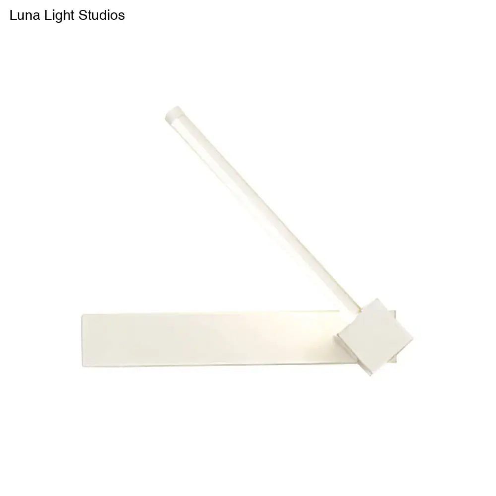 Black Rotatable LED Sconce