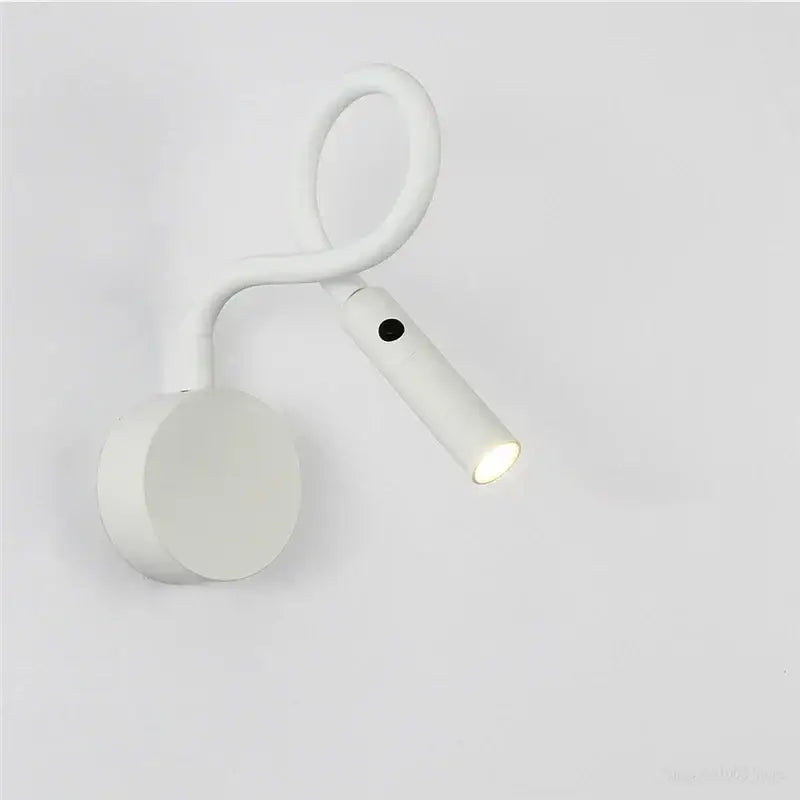 Black Gooseneck Wall Sconce for Reading Nook