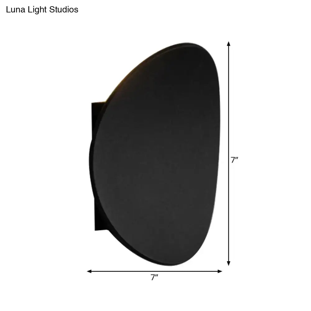 Black Geometric Wall Fixture