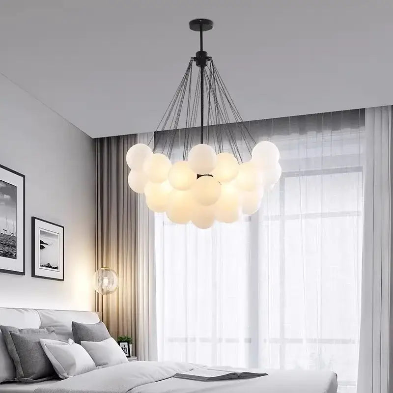 Large Black Pendant Light