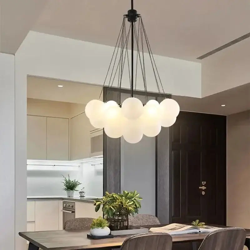Large Black Pendant Light
