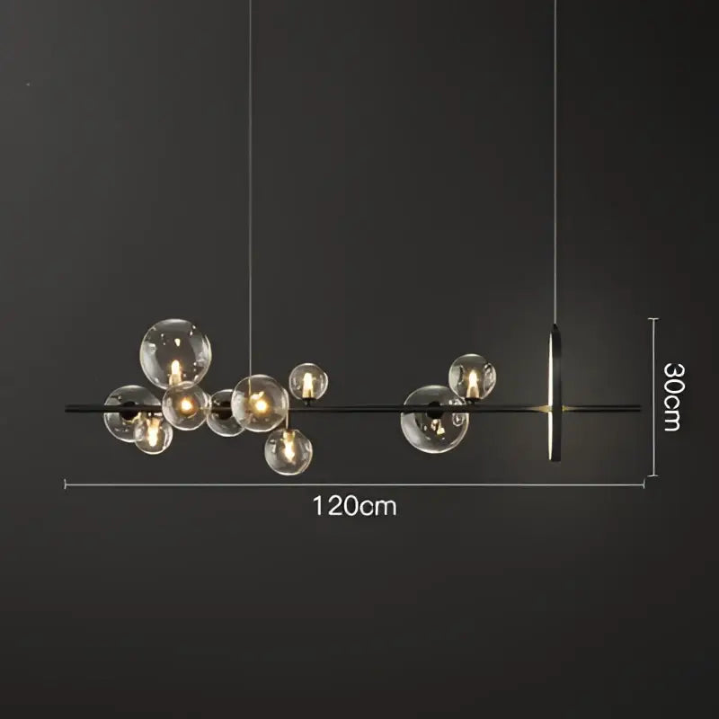 Transparent Glass Pendant Lamps