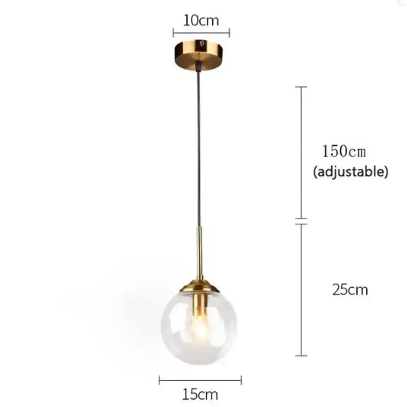 Black Glass LED Chandelier with Cold White Light