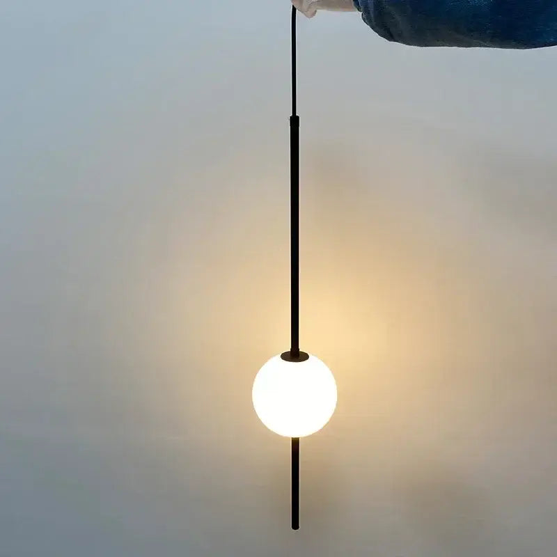 Black Glass Pendant Lights